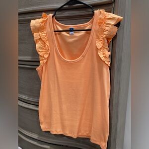 NWT Ruffled Tank Top 🍊